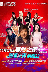 淮南居然之家慈善之夜演唱會圓滿結(jié)束